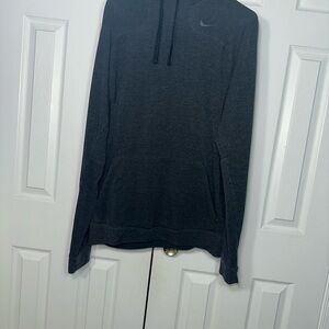 Nike Men's Charcoal Gray Hoodie